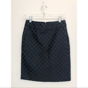 Banana Republic Polka Dot Pencil Skirt